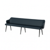 Bancheta piele ZOE culoare NEGRU